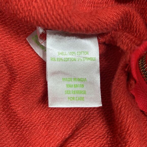 Lilly Pulitzer Sweatshirt Womens Size XL Red Luxletic Beach Comber Pullover - Picture 9 of 11